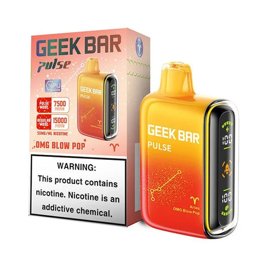 Geek Bar Pulse 15000 OMG B-Pop Ice Vape
