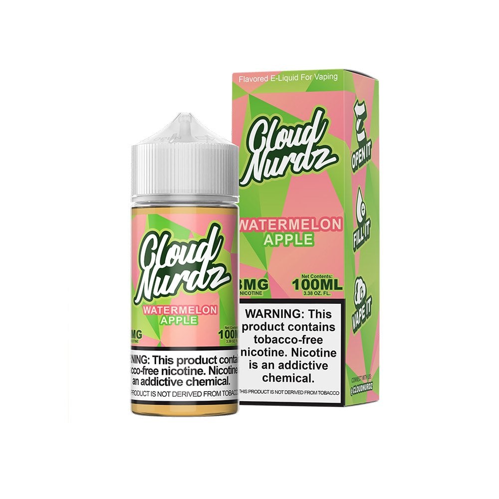 Cloud Nurdz Watermelon Apple Liquid 100ML