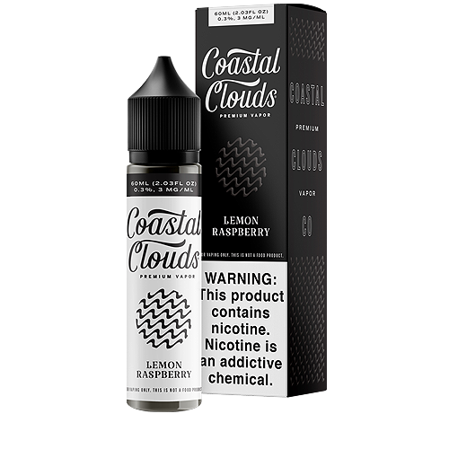 Coastal Clouds Lemon Raspberry E-Liquid 60ML