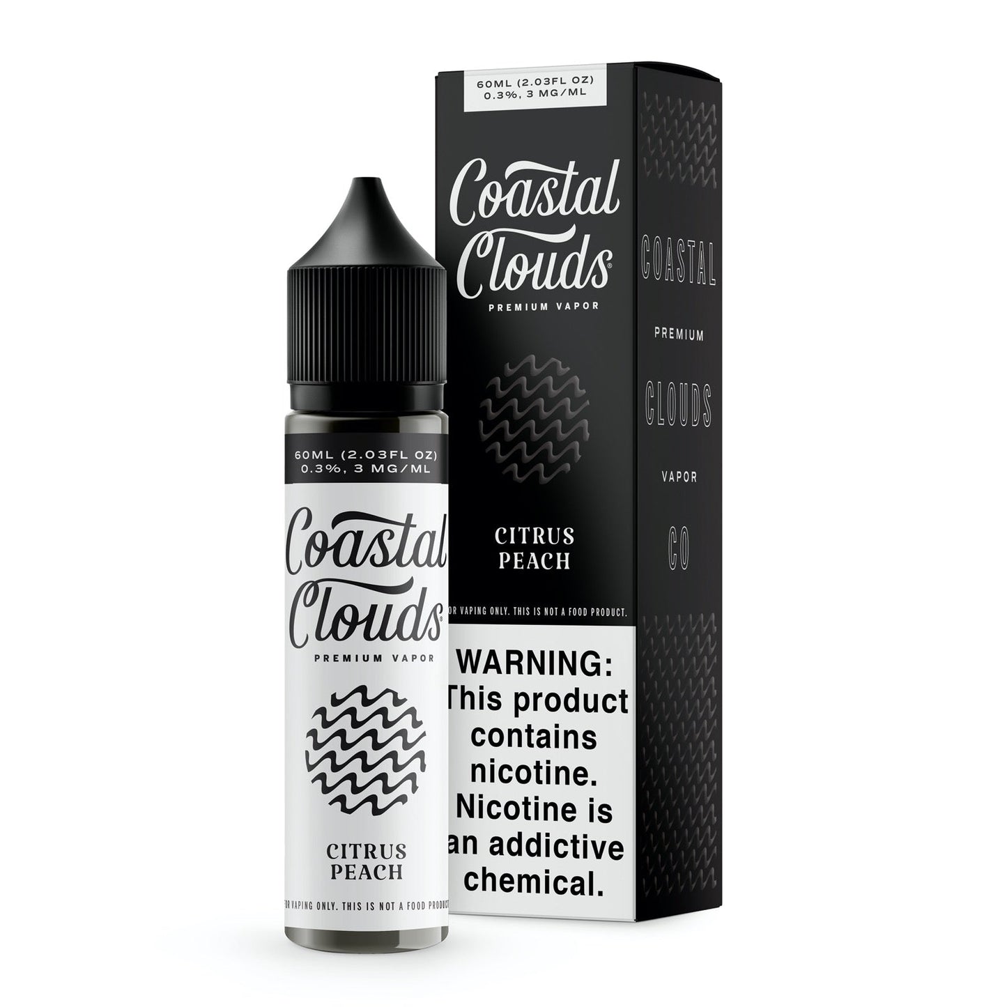 Coastal Clouds Citrus Peach E-liquid 30ML