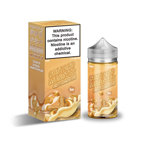 Custard Monster Butterscotch E-liquid 100ML