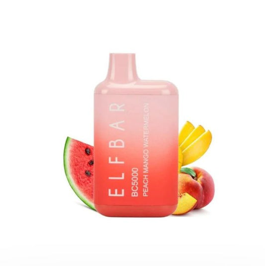 Elf Bar BC5000 Peach Mango Watermelon Vape