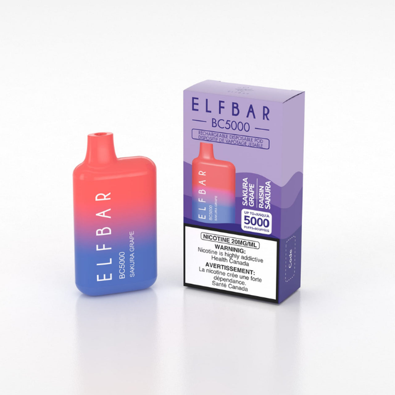 Elf Bar BC5000 Sakura Grape Vape