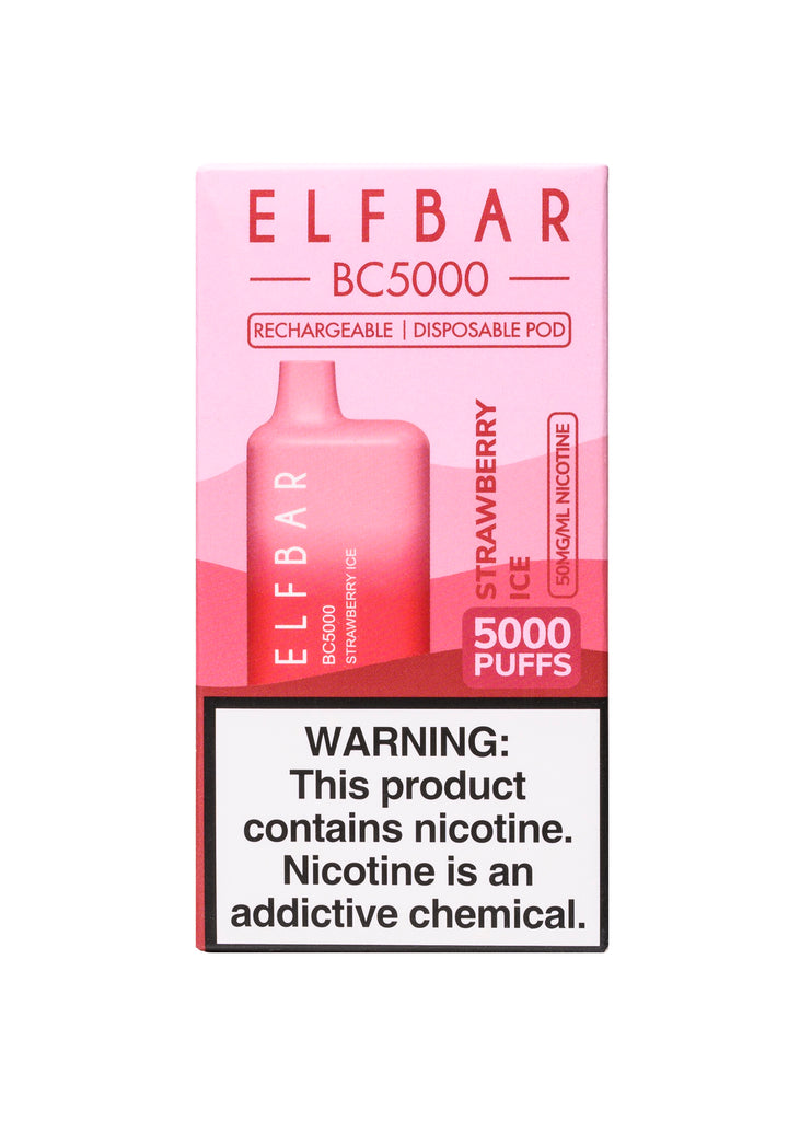 Elf Bar BC5000 Strawberry Ice Disposable Vape