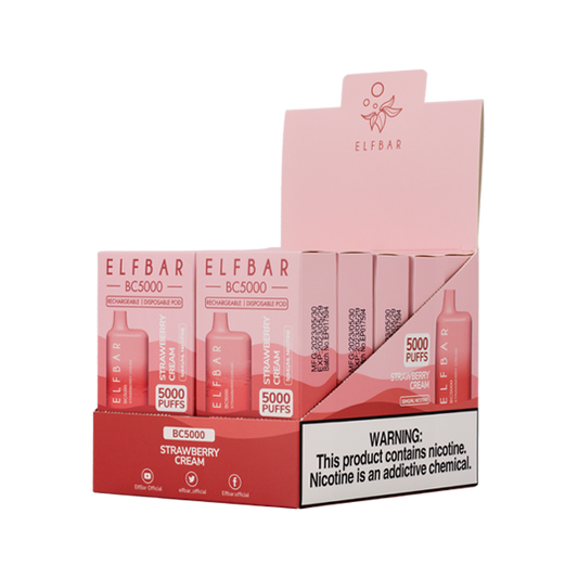 Elf Bar BC5000 Strawberry Cream