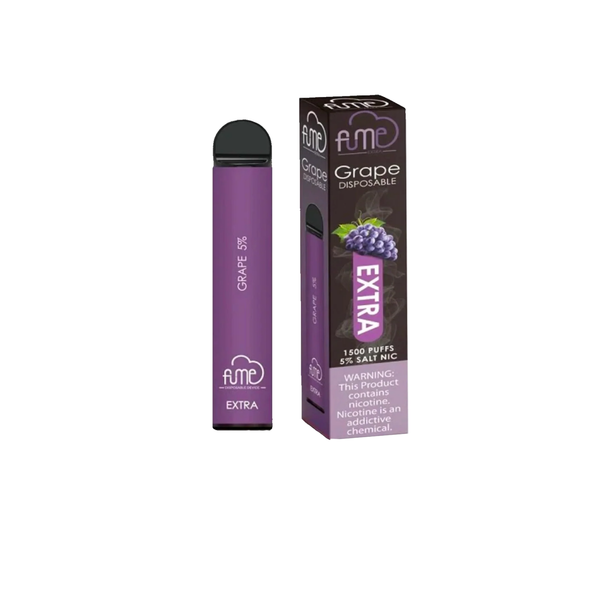 FUME Extra 1500 Puff Grape Disposable Vape