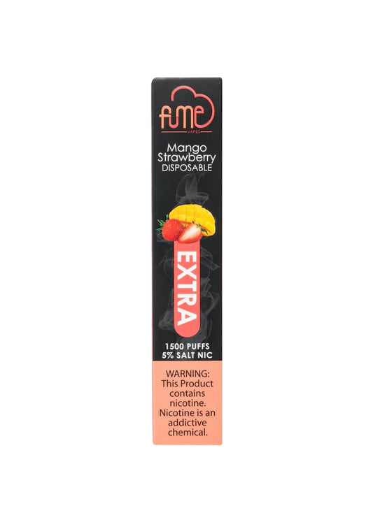 FUME Extra 1500 Puff Strawberry Mango Disposable Vape