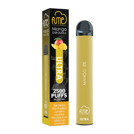 FUME Ultra Disposable Vape 2500 Puff Mango