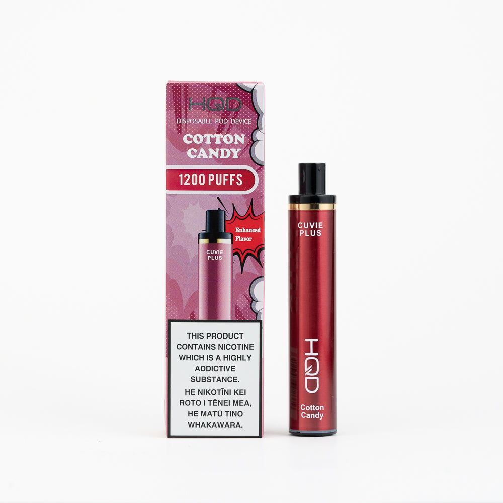 HQD Cuvie Plus 1200 Puff Cotton Candy Disposable Vape