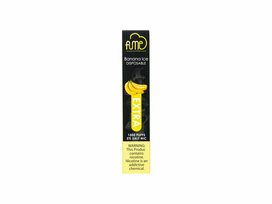 FUME Extra 1500 Puff Banana Ice Disposable Vape