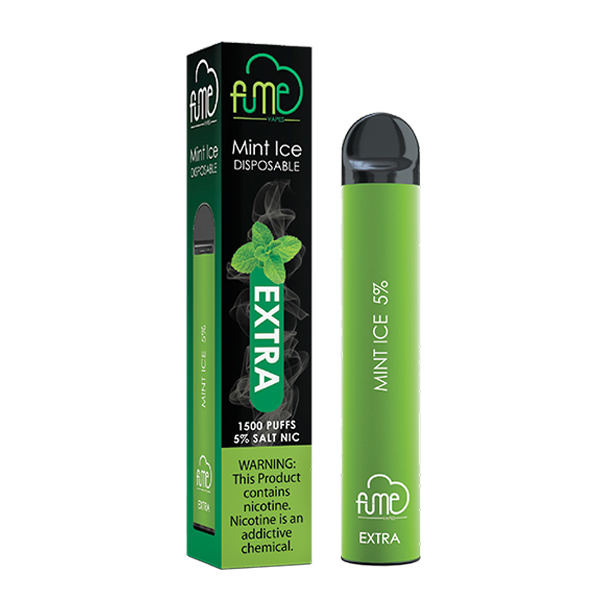 FUME Extra 1500 Puff Mint Ice Disposable Vape